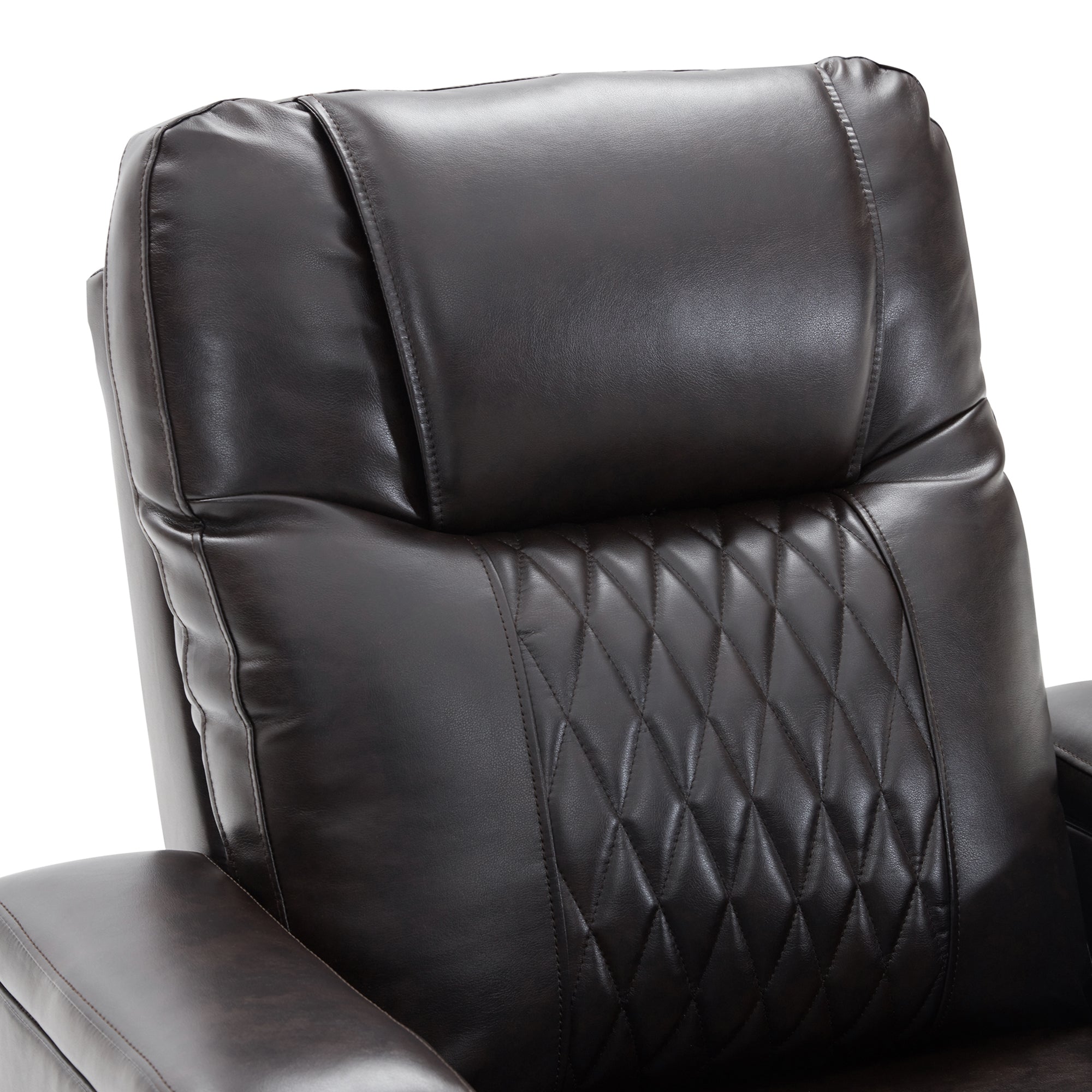 Power Motion Recliner with USB Charging Port and Hidden Arm Storage