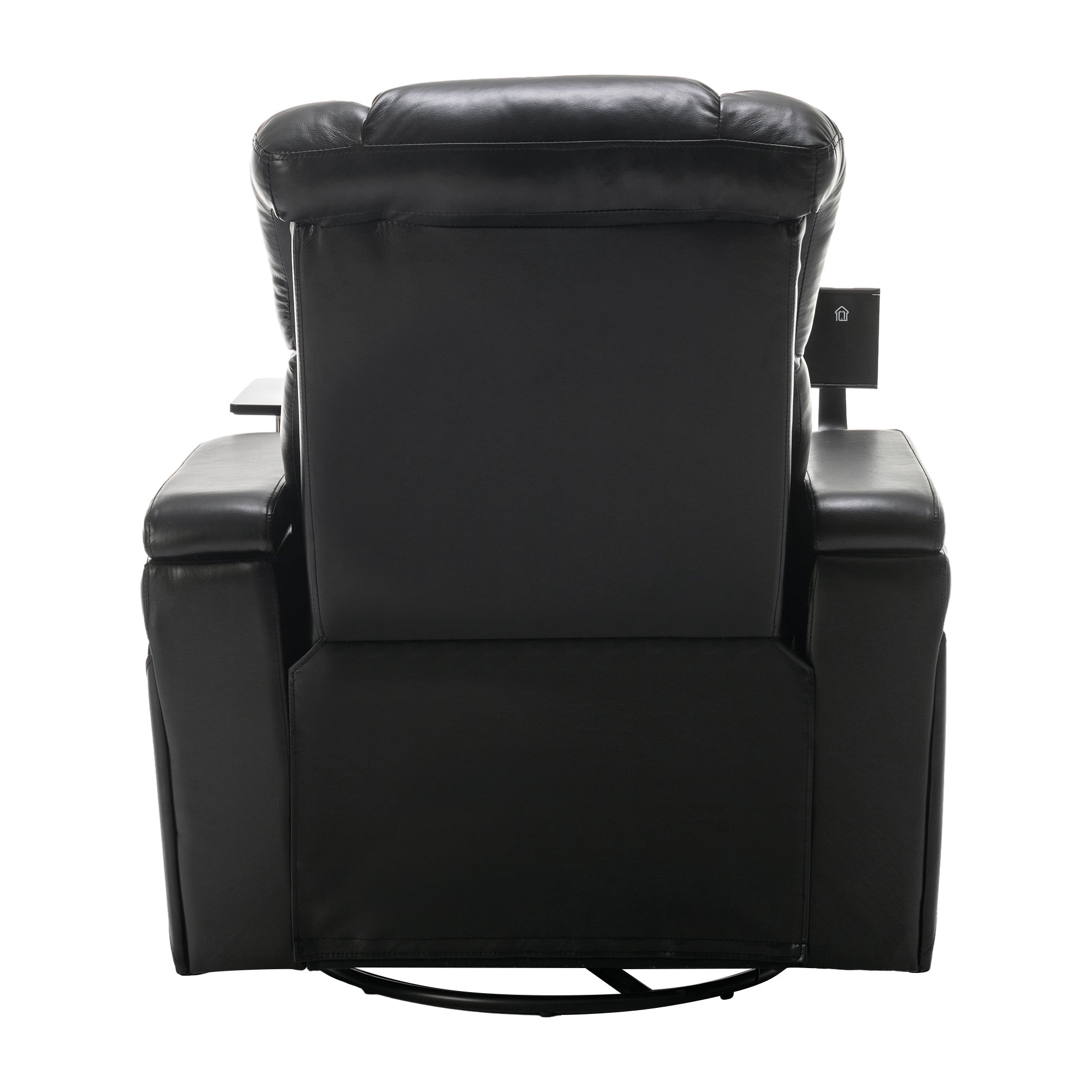 270 Degree Swivel PU Leather Power Recliner