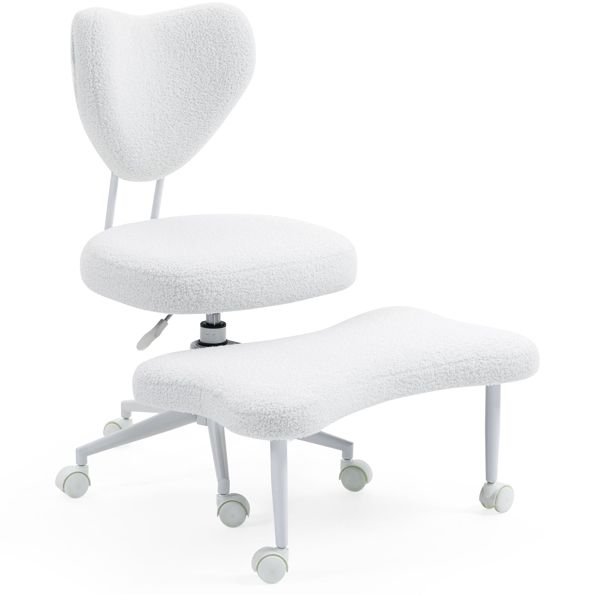 Ergonomic Meditation Chair with Lumbar Support - Beige.