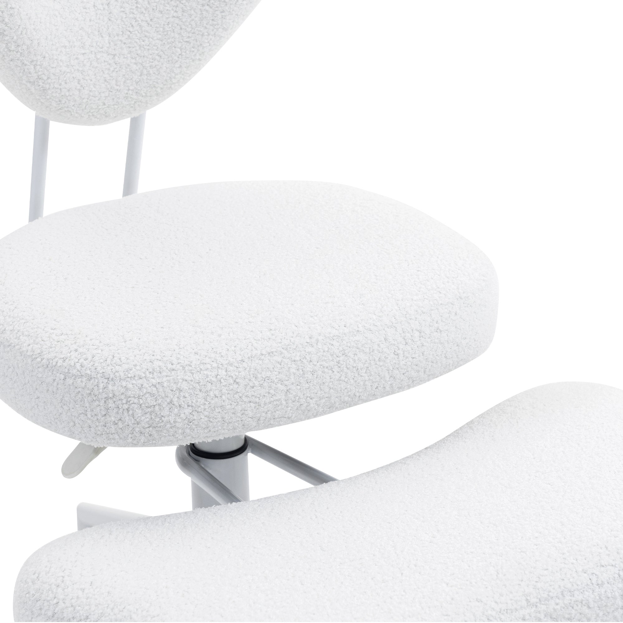 Ergonomic Meditation Chair with Lumbar Support - Beige.