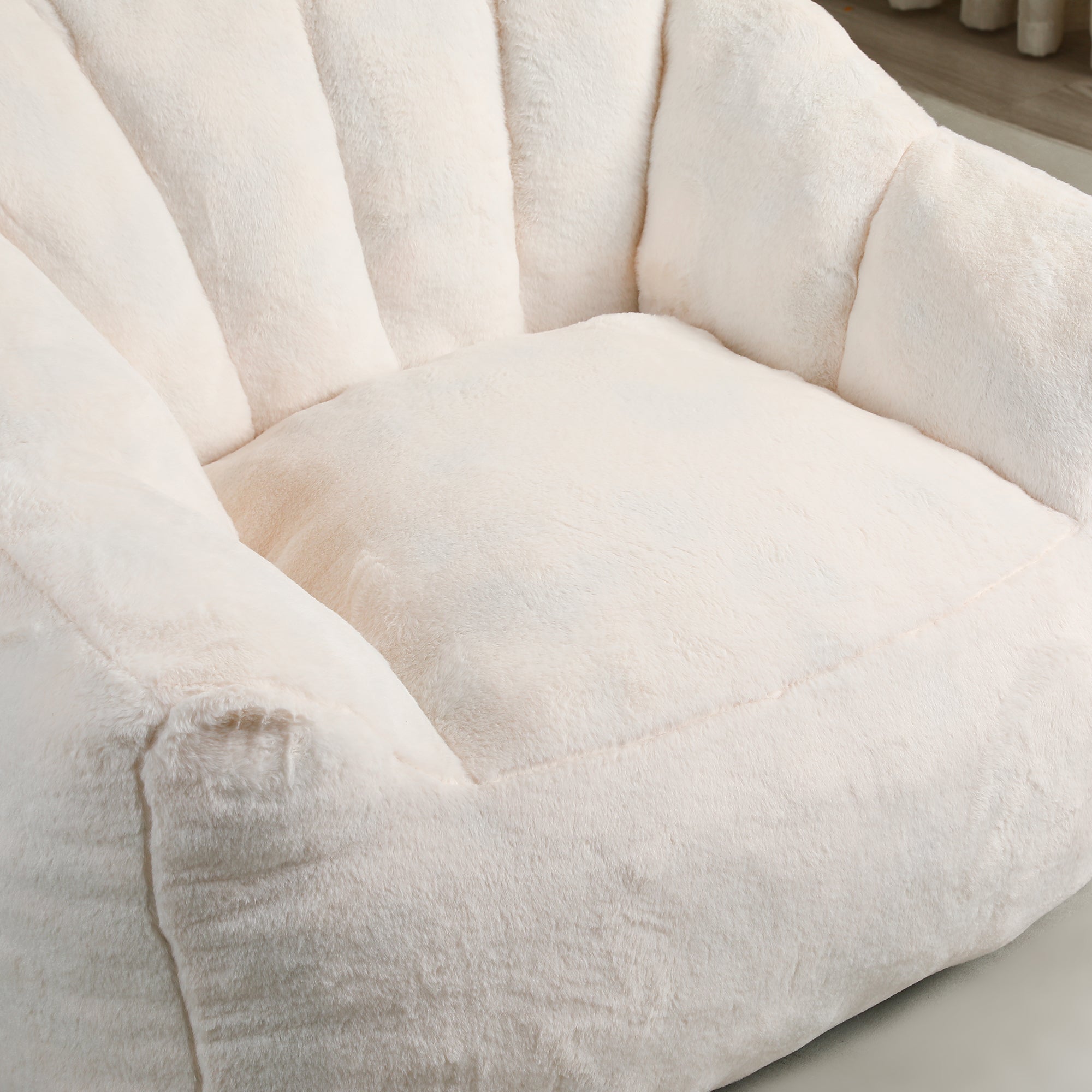 Bean Bag Chair with Armrests.