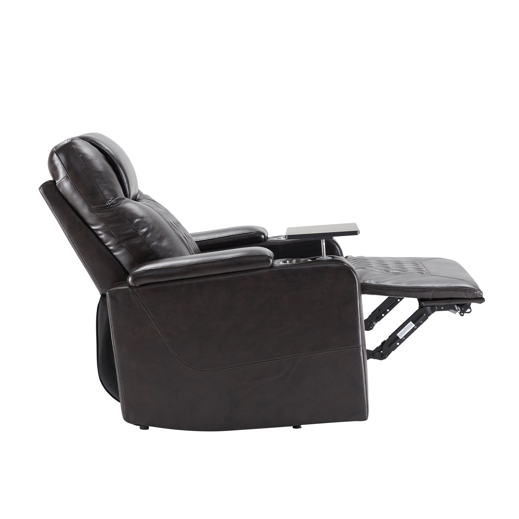 Power Motion Recliner with USB Charging Port and Hidden Arm Storage