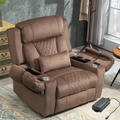 StashEase Lift Chair, 28 Inch Wide Seat Oversized with Back Up Battery (Free 2 Years Warranty)