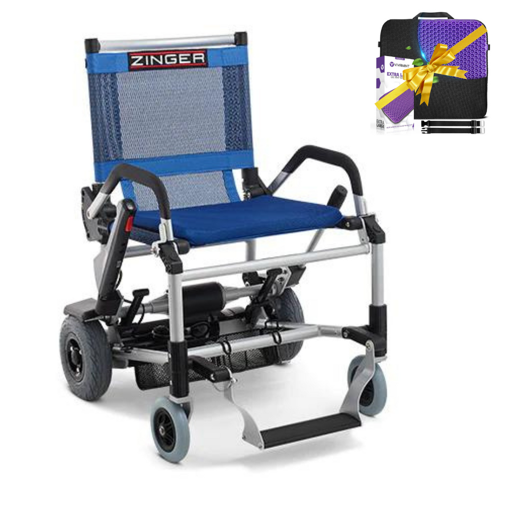 Zinger® Folding Power Chair Two-Handed Control