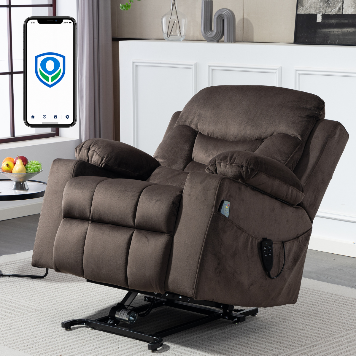 GrandComfort Zero Gravity Lift Chair, Feel Weightless (Free 2 Years Warranty)