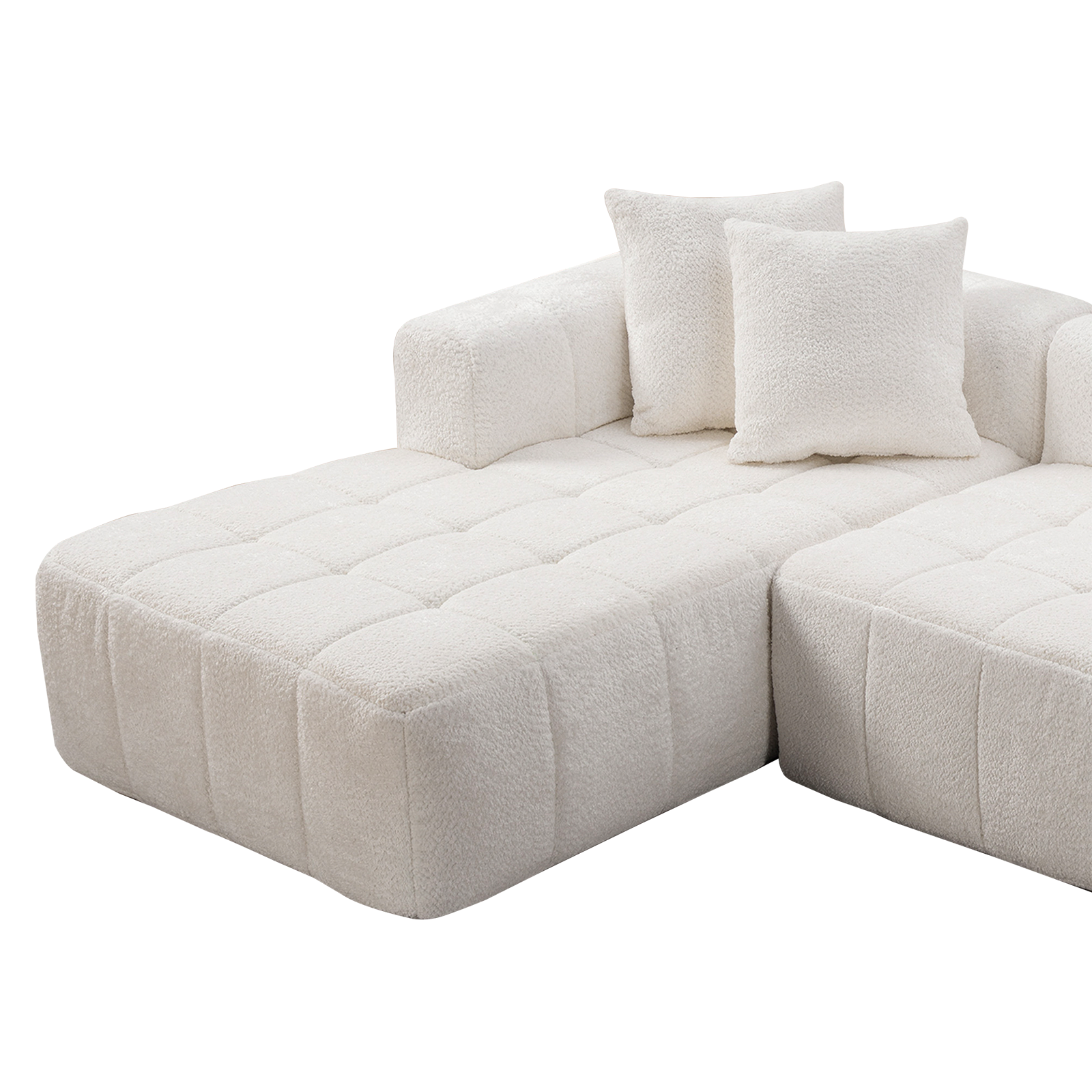 Cloud Modular Sectional Sofa (107.9”).