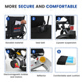 Metro Mobility Itravel Wheelchair, 1st 6 Suspension System (FREE Seat Cushion with Strap)
