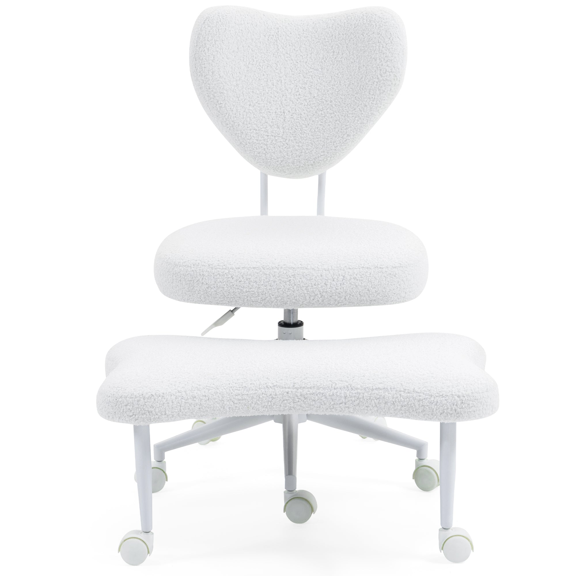 Ergonomic Meditation Chair with Lumbar Support - Beige.