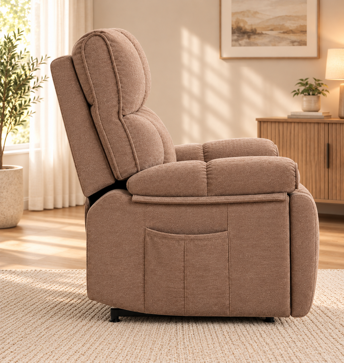 NestingCloud 2.0 Oversized Dual-Motor Power Lift Recliner Chair with Heat & Massage