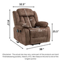 Please note that the size of the Crius Lift Chair may vary slightly due to the hand finishing of certain parts of the product, such as sewing pockets, ribbons, and other decorative features. While we make every effort to ensure the accuracy of our measurements, it is important to understand that the actual size of the chair may differ slightly from the dimensions provided.