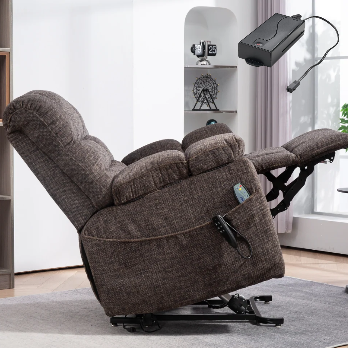ZeroG Lift Chair, Feel Weightless Zero Gravity Recliner with Battery Back Up (Free 2 Years Warranty)