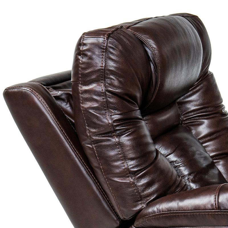Cloud 9 Lounge Chair 37.5 Width Zero Gravity Power Recliner with Power Headrest Chocolate Brown (FREE 2 Years Cps Warranty)