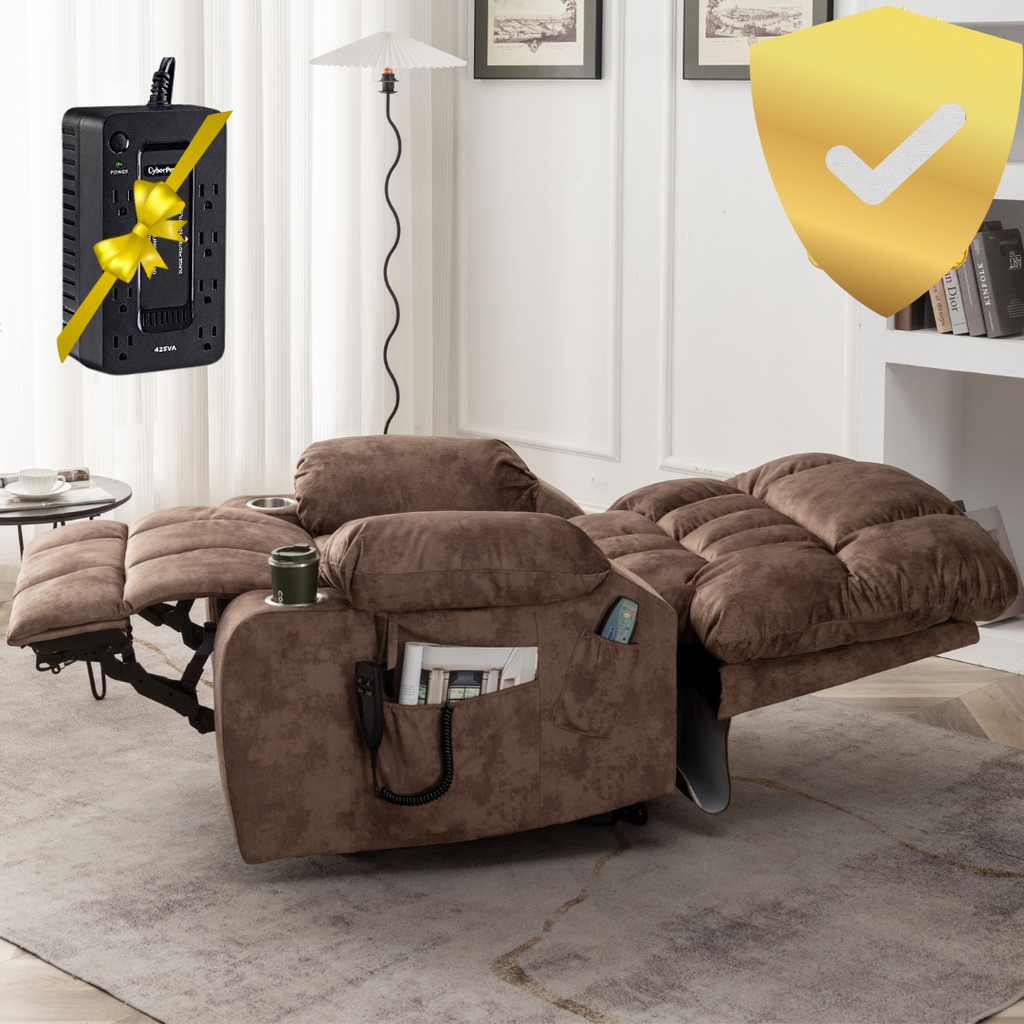 Lift recliners that lay flat sales