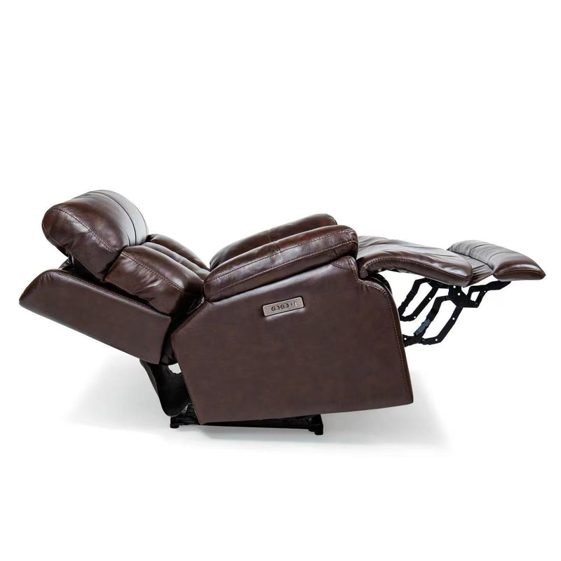 Weightless Wonder Recliner 38.5 Width Zero Gravity Power Recliner with Power Headrest Chocolate Brown (FREE 2 Years Cps Warranty)