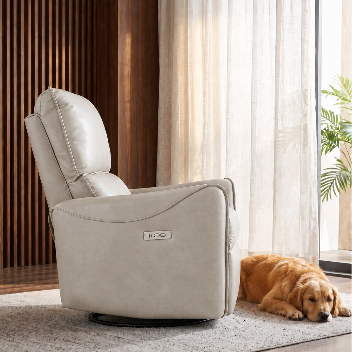 Haven Rocking Chair – Power Recliner with 22.4" Wide Seat & 350 Lbs Capacity