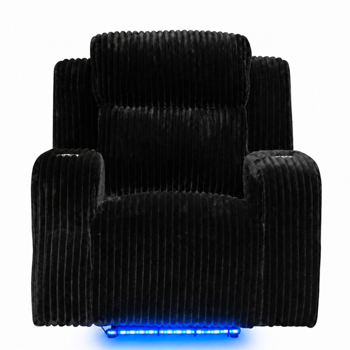 CloudEase Luxe Power Recliner with LED Lighting & USB Charging.