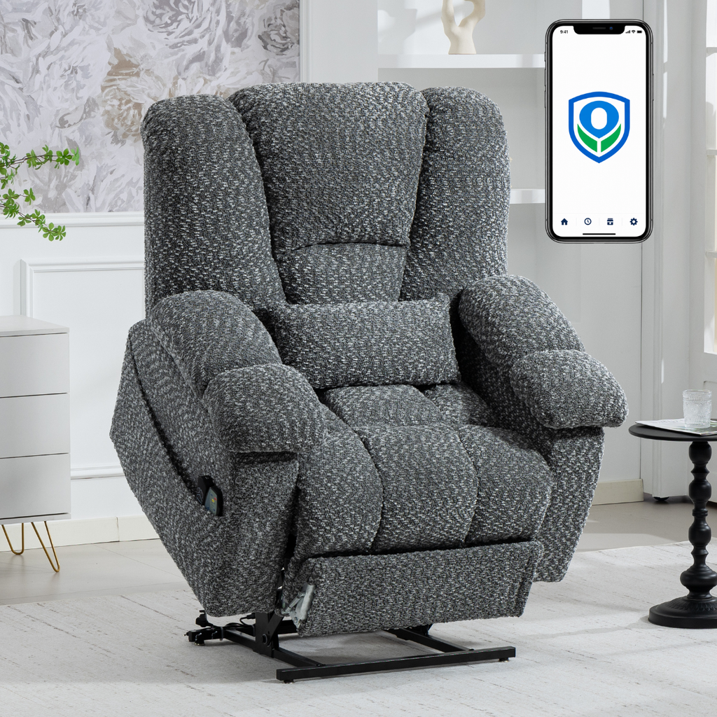 Titan Lift Chair - 28 Inch Wide Seat with Foot Rest Extension - 500 Lbs Capacity