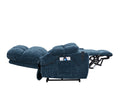 NestingCloud Lift Chair with Dual Motor, 180° Lay Flat Recliner, Heat and Massage, Blue ‪(FREE 2 Years Warranty)