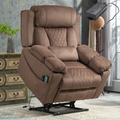 StashEase Lift Chair Lay Flat Recliner, 28 Inch Wide Seat Oversized (Free 2 Years Warranty)