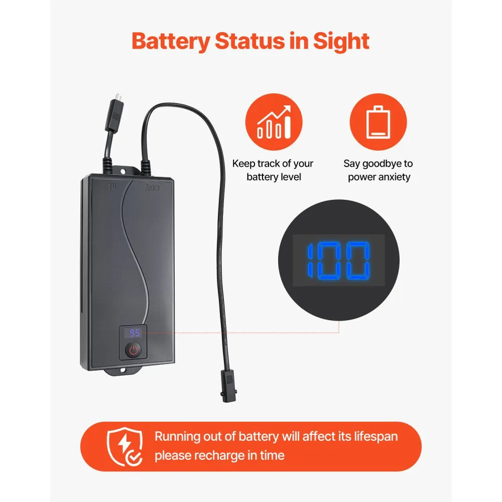 Uninterruptible Power Back Up Battery - 590+ Cycles During Outage