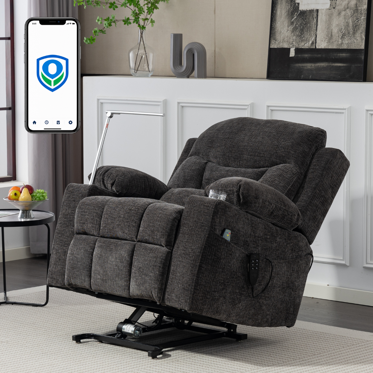 GrandComfort Zero Gravity Lift Chair, Feel Weightless (Free 2 Years Warranty)