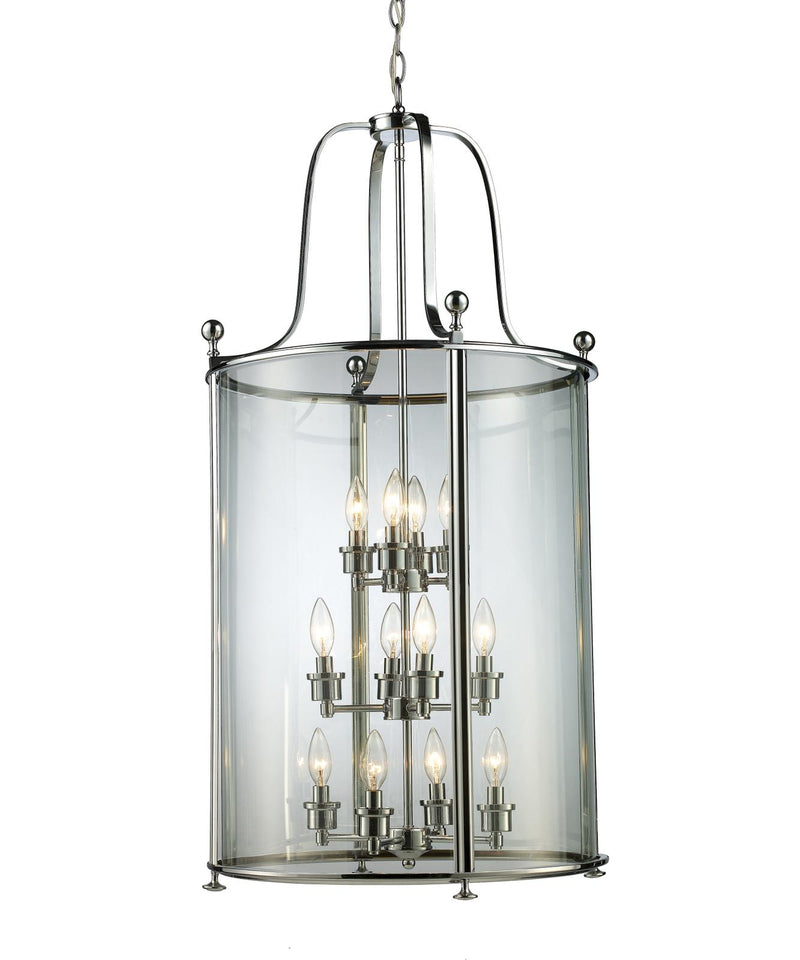Wyndham 12 Light 22 inch Chrome Pendant Ceiling Light