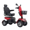 Metro Mobility 4 Wheel Heavy Duty Powered Mobility Scooters for Seniors - 400 lbs Capacity Motorized Scooter for Adults, Travel - Adapts to All Terrains with Exceptional Leg Room(FREE 2 Years Warranty)