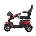 Metro Mobility 4 Wheel Heavy Duty Powered Mobility Scooters for Seniors - 400 lbs Capacity Motorized Scooter for Adults, Travel - Adapts to All Terrains with Exceptional Leg Room(FREE 2 Years Warranty)