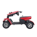 Metro Mobility 4 Wheel Heavy Duty Powered Mobility Scooters for Seniors - 400 lbs Capacity Motorized Scooter for Adults, Travel - Adapts to All Terrains with Exceptional Leg Room(FREE 2 Years Warranty)