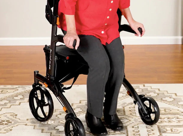 So Lite™ Glide Backsaver Rollator Walker