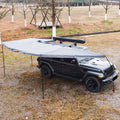 Freestanding Retractable Folding Outdoor Camping 270 Degree Awning passenger side