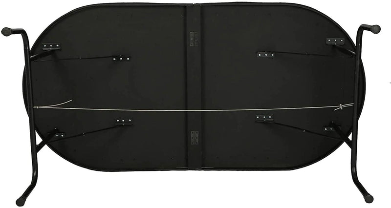 Folding Poker Table 72 Inch, Texas Holdem Multiple Players Casino Games Blackjack Baccarat