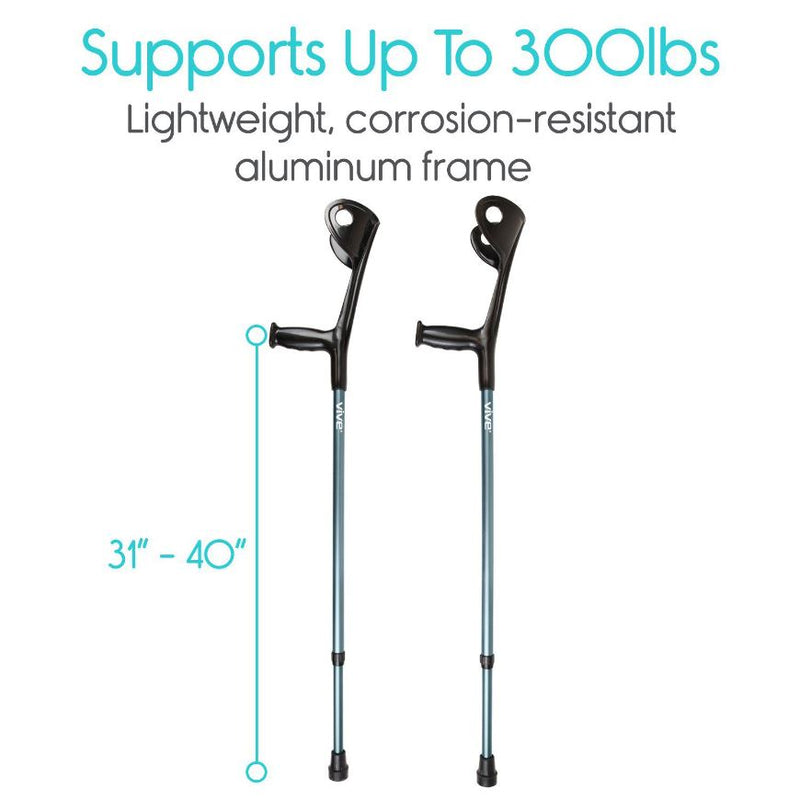Vive Forearm Crutches