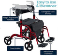 Vive Wheelchair Rollator