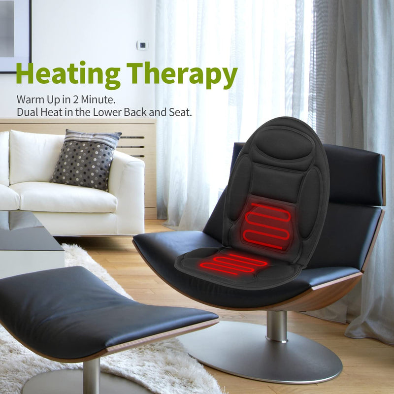 Seat Massager with Heating Pads