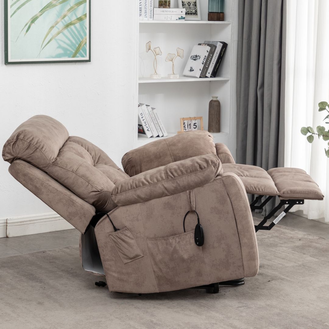 Indulge in ultimate comfort and support with our 120 degree lay flat recliner. Upgrade your home furniture with a premium lift chair designed for adults, seniors, and post-surgery recovery.