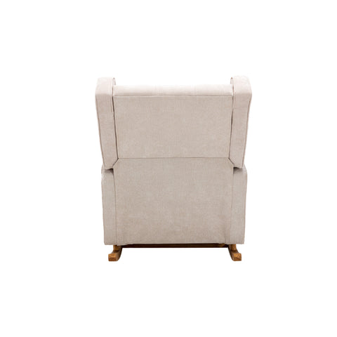 Rocking Chair, Free Area Rug, Solid Wood, Ultra Comfy Cushion