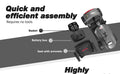 Metro Mobility 4-Wheel Mobility Scooter, Pneumatic Tires, Easy Charge and Automatic Braking System - Grey (FREE 2 Years Warranty))