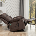 have your relaxation experience with our 120 degree lay flat recliner, designed for ultimate comfort and support. Perfect for adults, seniors, and post-surgery recovery with a 350 lbs bearing capacity lift chair. Upgrade your home furniture and indulge in the luxury of a premium recliner designed for your comfort and convenience.