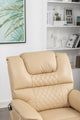 SleepingTitan Lift Chair, Extra Wide with Dual Motor, 180° Lay Flat Recliner, Heat and Massage, Beige ‪(FREE 2 Years Warranty)