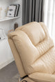 SleepingTitan Lift Chair, Extra Wide with Dual Motor, 180° Lay Flat Recliner, Heat and Massage, Beige ‪(FREE 2 Years Warranty)