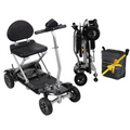 Airline Approved Mobility Scooter Vive Folding Mobility Scooter for Adult  (Free Scooter Backpack)