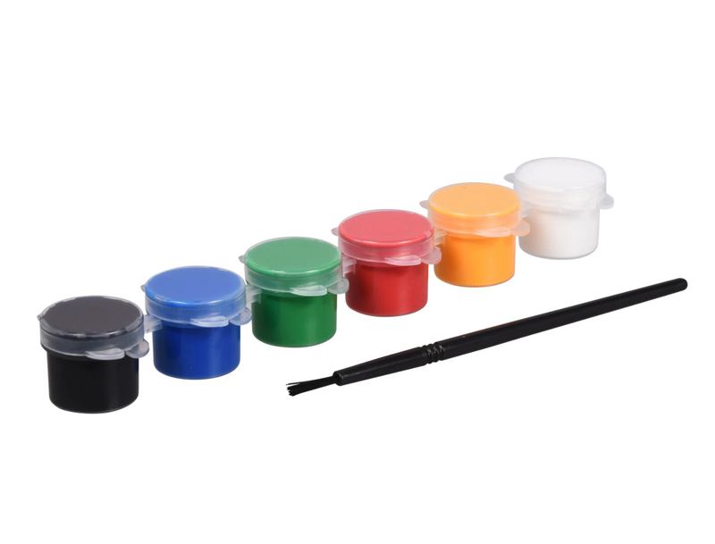 ROKR Marble Run Wooden Model Kits with Merry-Go-Round, Chalk Board and Paint