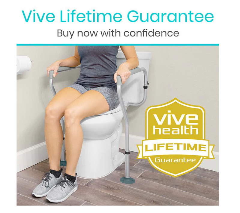 Vive Toilet Safety Rail