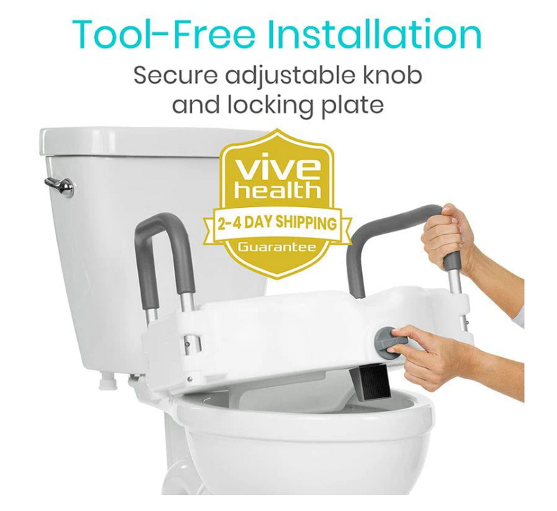 Vive Raised Toilet Seat