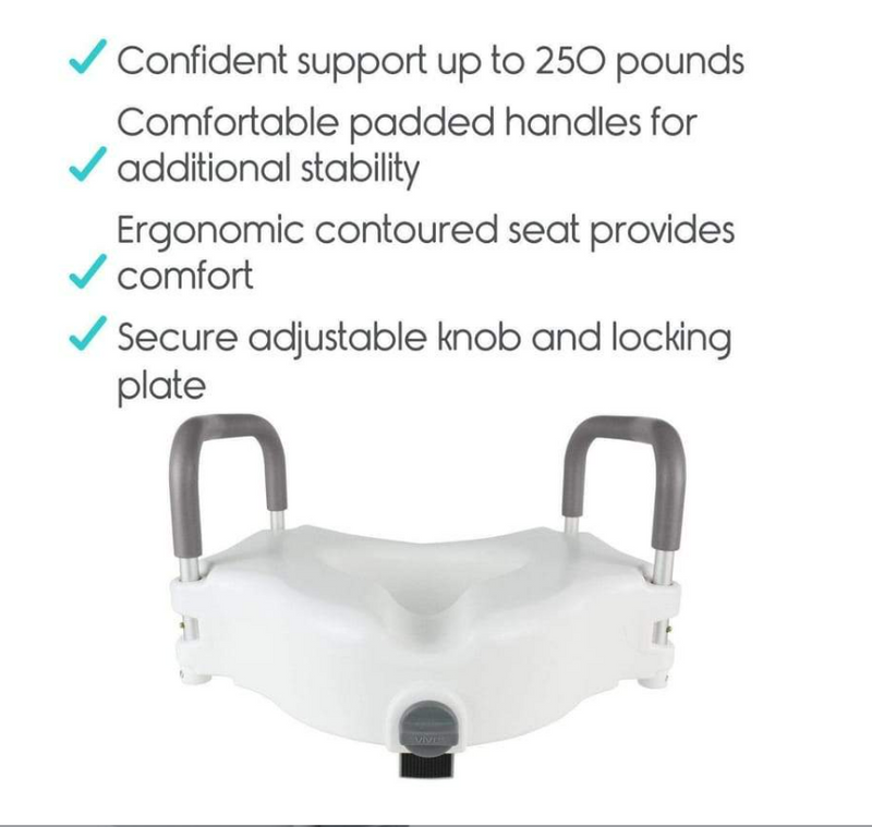 Vive Raised Toilet Seat