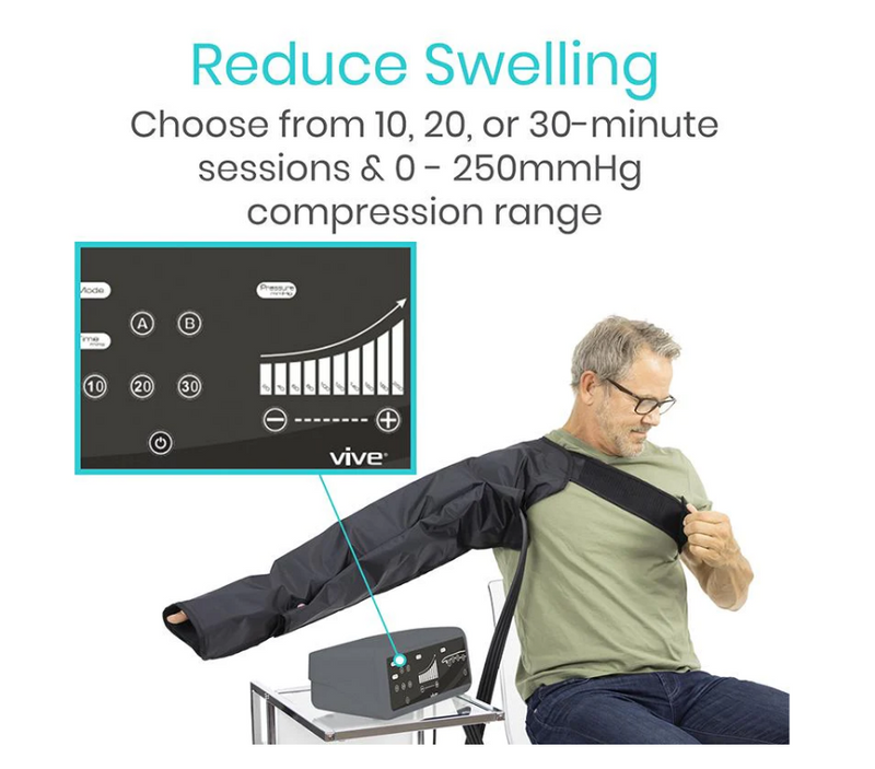 Vive Arm Compression Pump Full System: Premium
