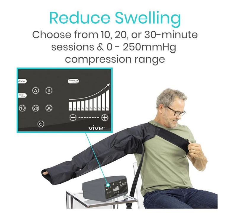 Vive Arm Compression Pump Full System: Premium