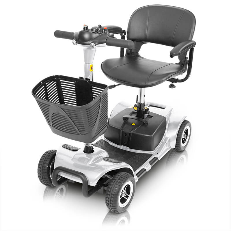 Vive 4 Wheel Mobility Scooter, TSA (FREE Seat Cushion with Strap)