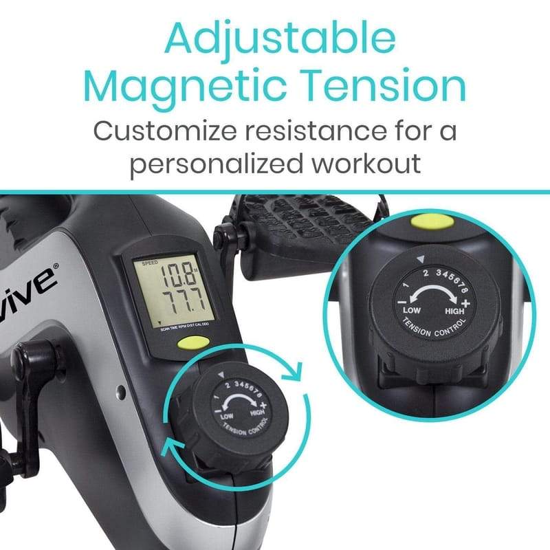 Vive Magnetic Pedal Exerciser Compatible with Smart Devices